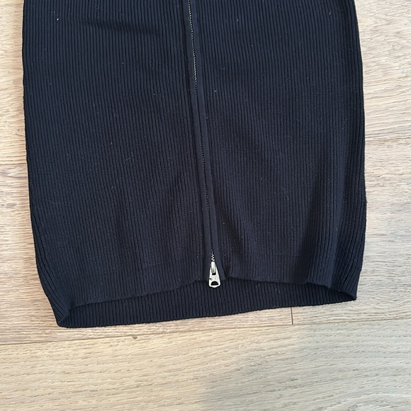 Wilfred Ribbed/zipper sweater skirt - Picture 3 of 5